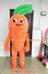 Carrot character mascot costume