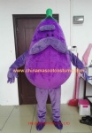 Eggplant character mascot costume