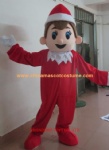 Elf cartoon mascot costume