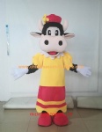 Milk cow farm animal mascot costume
