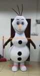 Frozen Olaf cartoon mascot costume