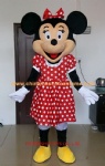 Minnie mouse cartoon mascot costume
