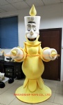 Candle customized mascot costume