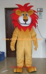 Simba lion cartoon mascot costume