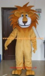 Brown hair lion animal costume