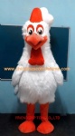 Chicken cartoon mascot costume