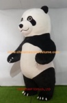 Inflatable panda character mascot costume