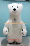 Polar bear inflatable mascot costume