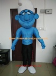 Disney Smurf brother character mascot costume