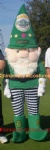 Dwarf elf character mascot costume