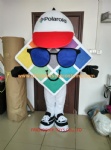 Mr Pixel of Polaroid customized mascot costume