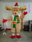 Christmas deer, reindeer mascot costume