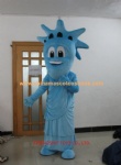 Statue of Liberty character mascot costume