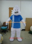 Ghost customized fur mascot costume
