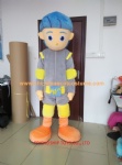 Sports boy character mascot costume