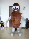 Rocket character mascot costume