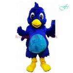 Blue bird costume character mascot