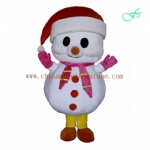 Snowman Christmas mascot costume