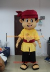Customized human man mascot costume