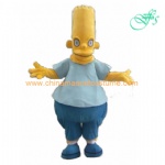 Simpson family cartoon character mascot costume adult