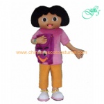 Dora the explorer cartoon costume, Dora character costume