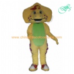 Barney and friends cartoon costume, Barney mascot costume
