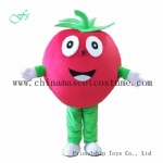 Tomato mascot costume, tomato moving mascot costume