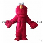 Red Elmo costume, Elmo mascot costume, Elmo mascot