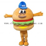 Burger Custom Made Mascot Costume, Custom Design Burger Professional Character Costume