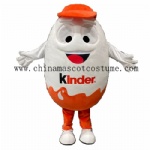 Egg Shape Product Costom Design Costume, AD mascot costume with custom design