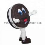 Biscuit Mascot Costume, Food Character Costume for Advertising Use