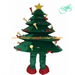 Christmas Tree plant mascot costume