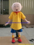Cailou cartoon mascot costume