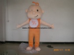 Baby human mascot costume