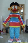 Seasame Street Ernie mascot costume