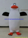 Madagascar slim penguin mascot costume