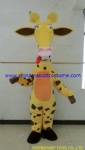 Madagascar giraffe character  mascot costume