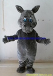 Madagascar hippo adult  mascot costume