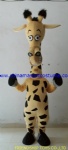 Madagascar giraffe adult mascot costume
