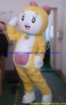Doraemon's sister mascot costume