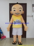 Boy customized mascot costume