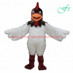 White bird mascot costume