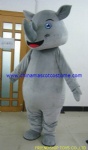 Rhinoceros, rhino mascot costume