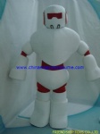 Robot cartoon mascot costume