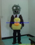 DUCKY TUBE ZOMBIE game mascot costume