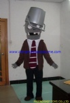 BUCKET ZOMBIE moving mascot costume