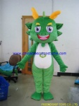 Green dragon Halloween mascot costume