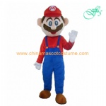 Super Mario mascot costume for adults