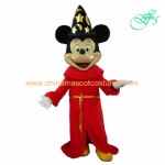Sorcerer Mickey mouse mascot costume