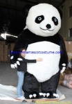 Big Big panda plush mascot
